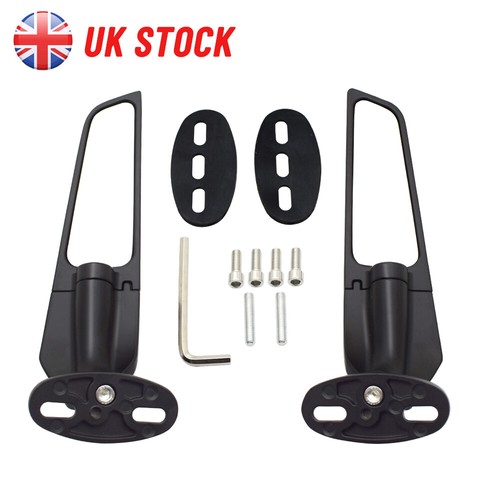 Wind wing rear view mirrors - rear,