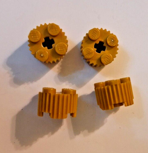 Lego 92947 textured 2x2 gold - lego,