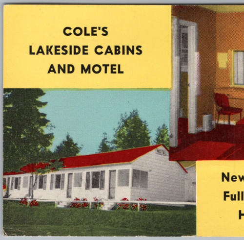 1959 cole lakeside cabins - 1959,