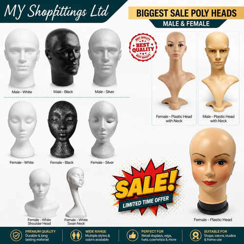 Mannequin display head - mannequin,