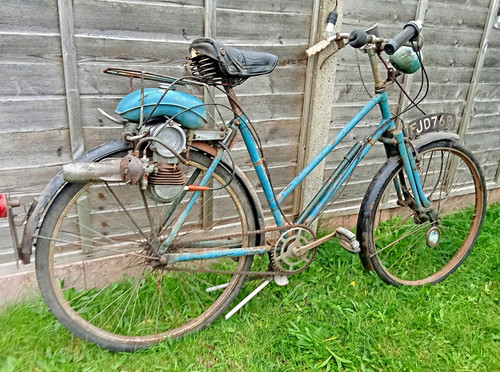 1953 bsa cycle - motor, power