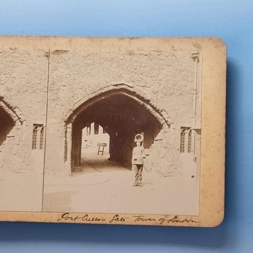 London stereoview c1895 real - london,