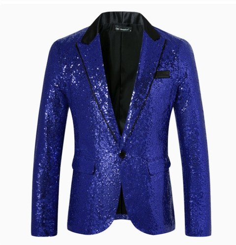 Mens sequin blazer - sequin, jacket