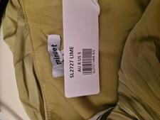 Minuet silky green dress. One