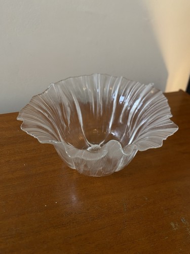 Stunning antique frosted glass - stunning,