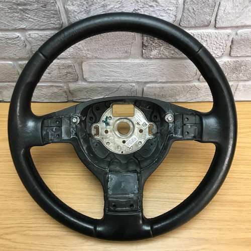 Genuine black leather mfsw - vw,