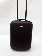 Samsonite Hard Shell Cabin Suitcase Purple 2-Wheel Spinner 55cm
