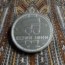 1 oz Silver coin round in