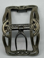 Single Silver Georgian Shoe