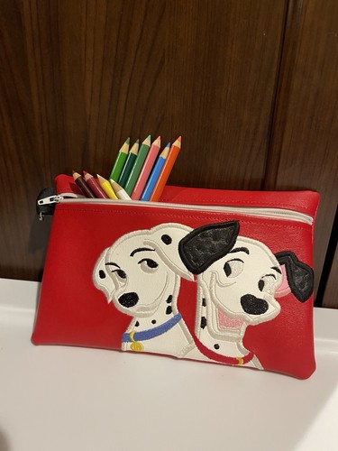 Disney 101 dalmatians red zip - dalmatians,