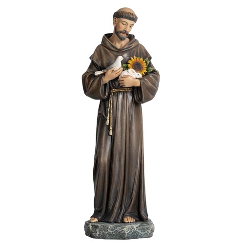 Francis statue 12 5 - st.,