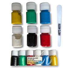 6 color Epoxy Resin Pigment Paste set 5g each for craft, art UK
