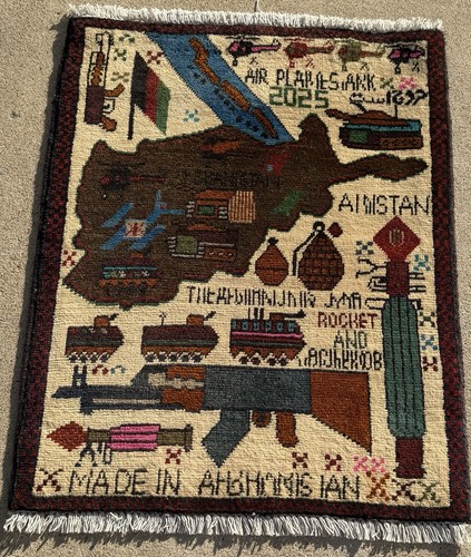 Handmade afghan war - a, rug