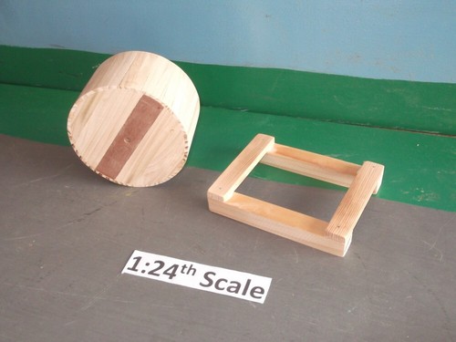 Wooden model truck - wooden,
