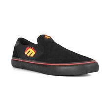 Etnies x Santa Cruz Lo-Cut Slip-On Skate Shoes - Black