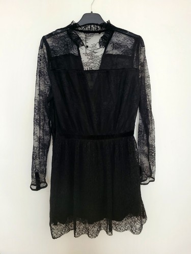 Zara black lace - black,