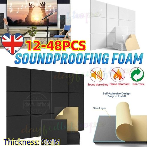 48x soundproof wall - soundproof, panels