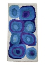 Desso wool rug blue purple - rug,