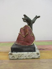 After salvador dali bronze - after,