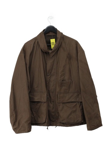 Uniqlo overcoat jacket brown - jacket,