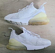 Ladies Nike Air Max 270 white running training shoes size 4.5