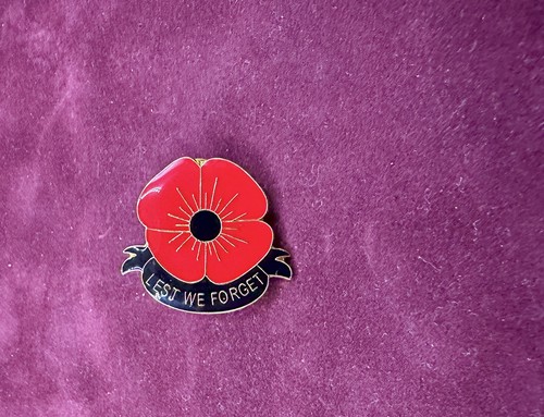 Lapel pin poppie - pin,