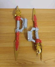 Power Rangers Megaforce Ultra Dragon Sword With Sounds x 2 Swords Toys 