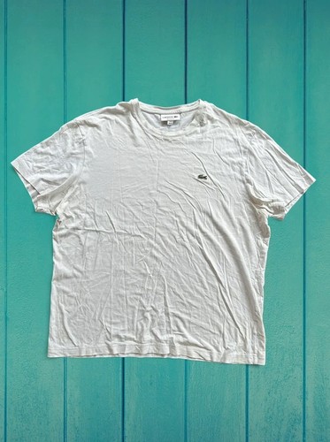 Lacoste white polo - lacoste,