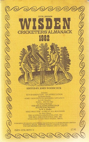 Wisden cricketers almanack - wisden, cricketers'