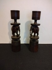 Vintage African Tribal Carved
