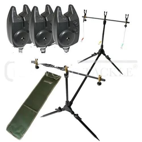 Carp fishing rod pod alarms - carp,