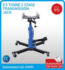 2 STAGE HYDRAULIC GEARBOX TRANSMISSION JACK (500Kg) NEW *