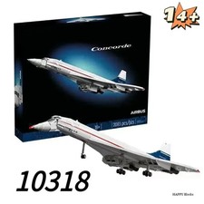 New 2083PCS Concorde Jet Model Building Blocks Set Space Shuttle Plane Toy Gift