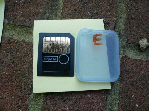 128mb smart media - 128mb, card