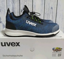 Uvex 1  Safety Trainers S1 P SRC Work Shoes Boots Blue Metal Free UK 5 EU 38