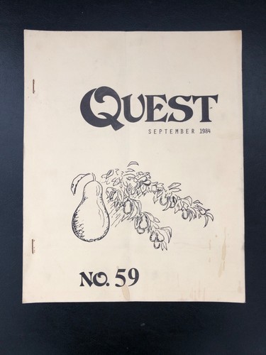 Quest magazine vintage - quest,