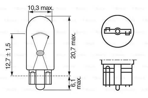Bosch 1987302286 side signal - bosch,