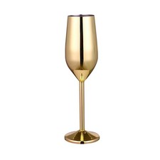 Stainless steel champagne cup - steel,