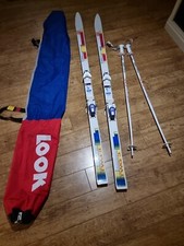 Vintage 1992 Elan Ultimate TWG 3 MULTIFLEX 195cm plus Geze bindings