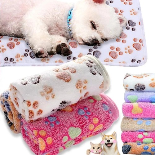 Pet mat paw print - mat, puppy
