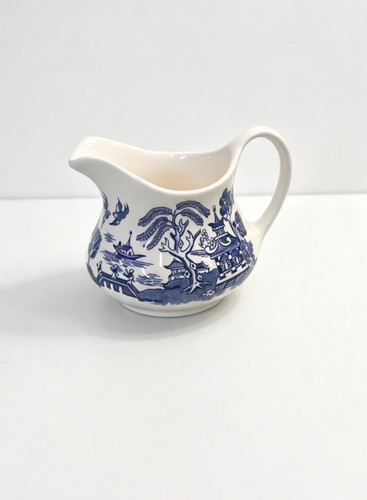 Vintage old willow - old, blue