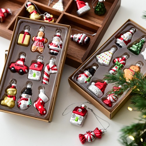 Christmas tree ornaments - ornaments, set