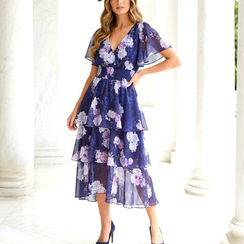Quiz 8 purple - sz, floral