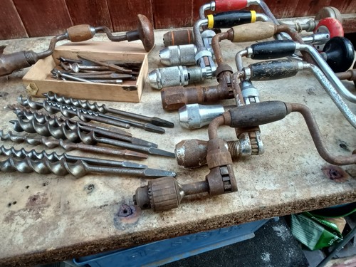Vintage wood handle - wood,