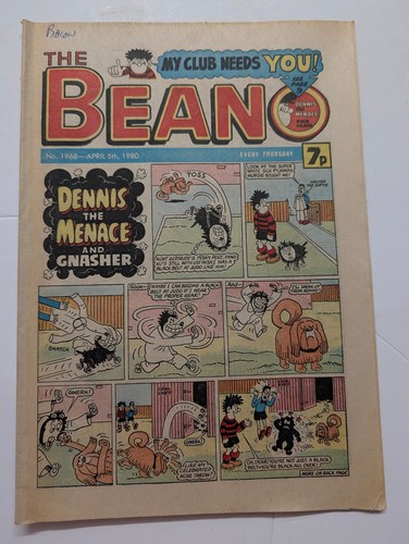 Beano comic 1968 april - no, 5th