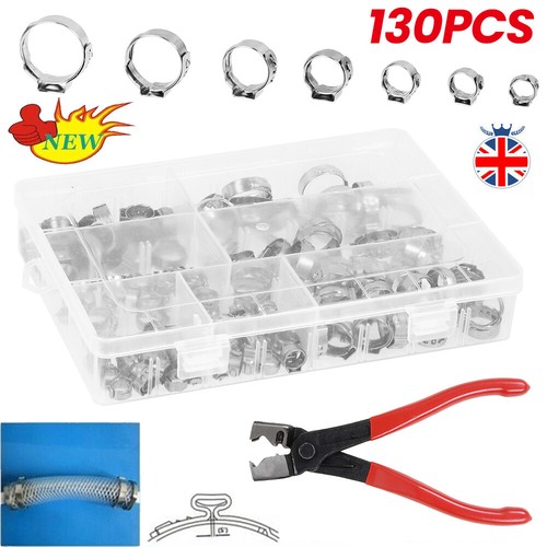 130x single ear hose clamp - 130x,