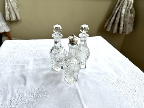 Antique cut glass - , perfume