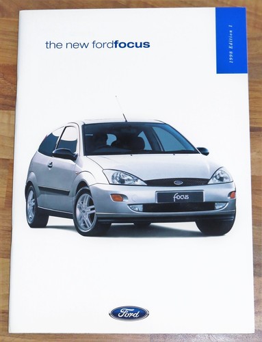 1998 ford focus launch - 1998, uk