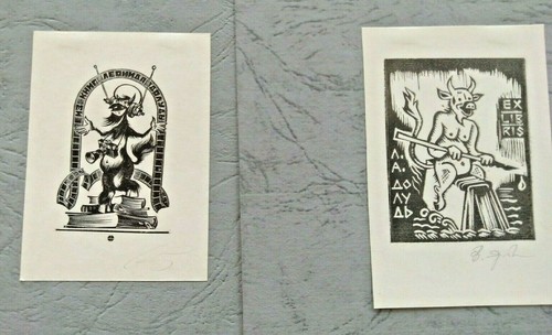 Libris exlibris devil - ex-libris,