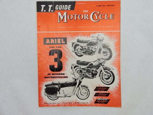 June 1961 motor cycle - 1961,
